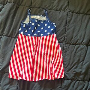 Patriotic Star and Stripe Dress